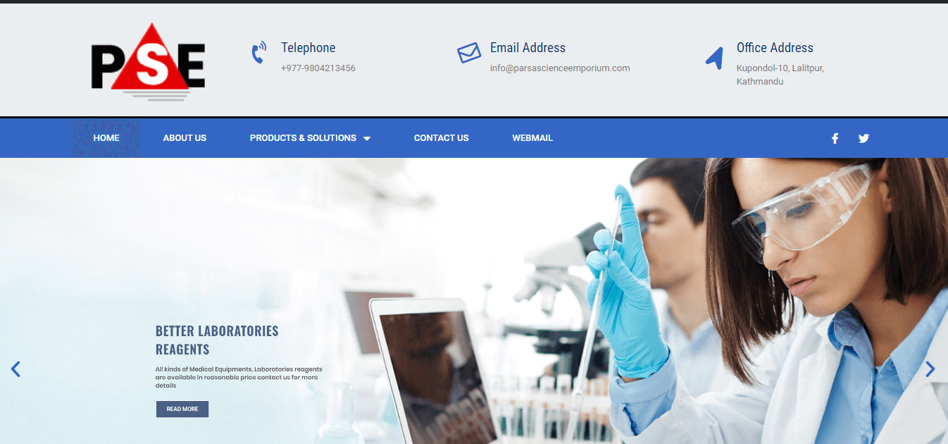 Best Laboratory Supplier in Nepal Parsa Science Emporium